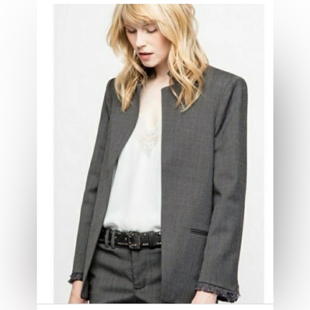 Zadig and Voltaire full dark gray volley suit